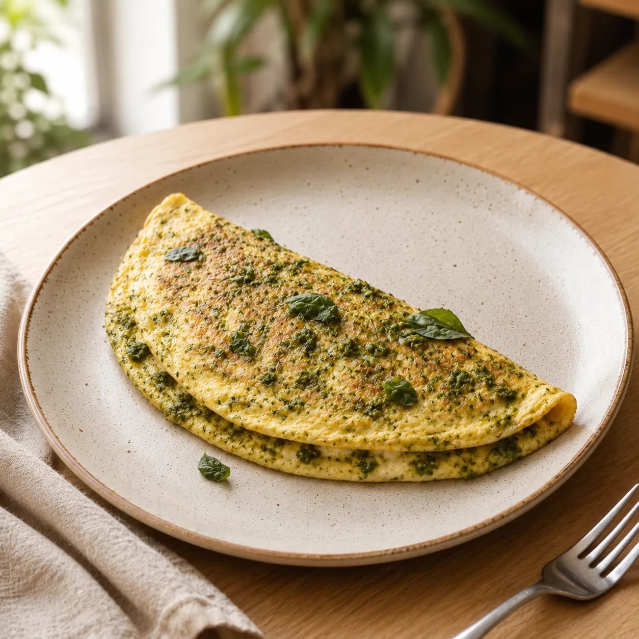 Pesto Omelette